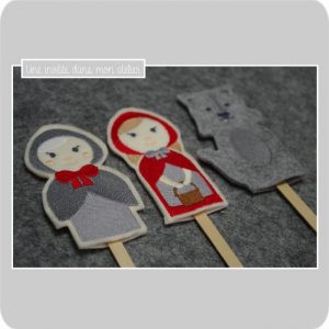 marionnettes à doigts-histoire-petit chaperon rouge marionnettes à doigts-histoire-petit chaperon rouge